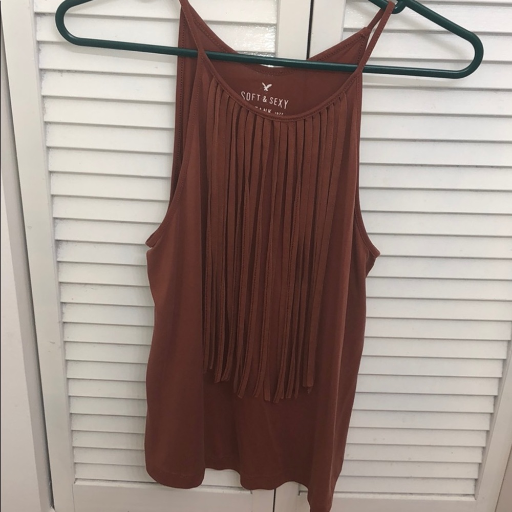 Women’s xsmall American Eagle rust color tank